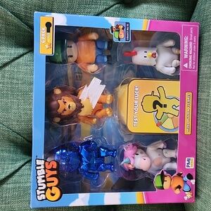 Stumble Guys Mini Action Figures 6-Pack - Multicolor